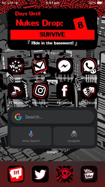 Persona 5 Widget 3