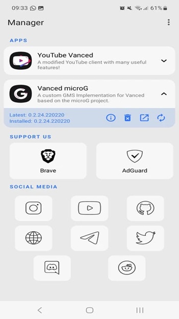 Vanced microG 1